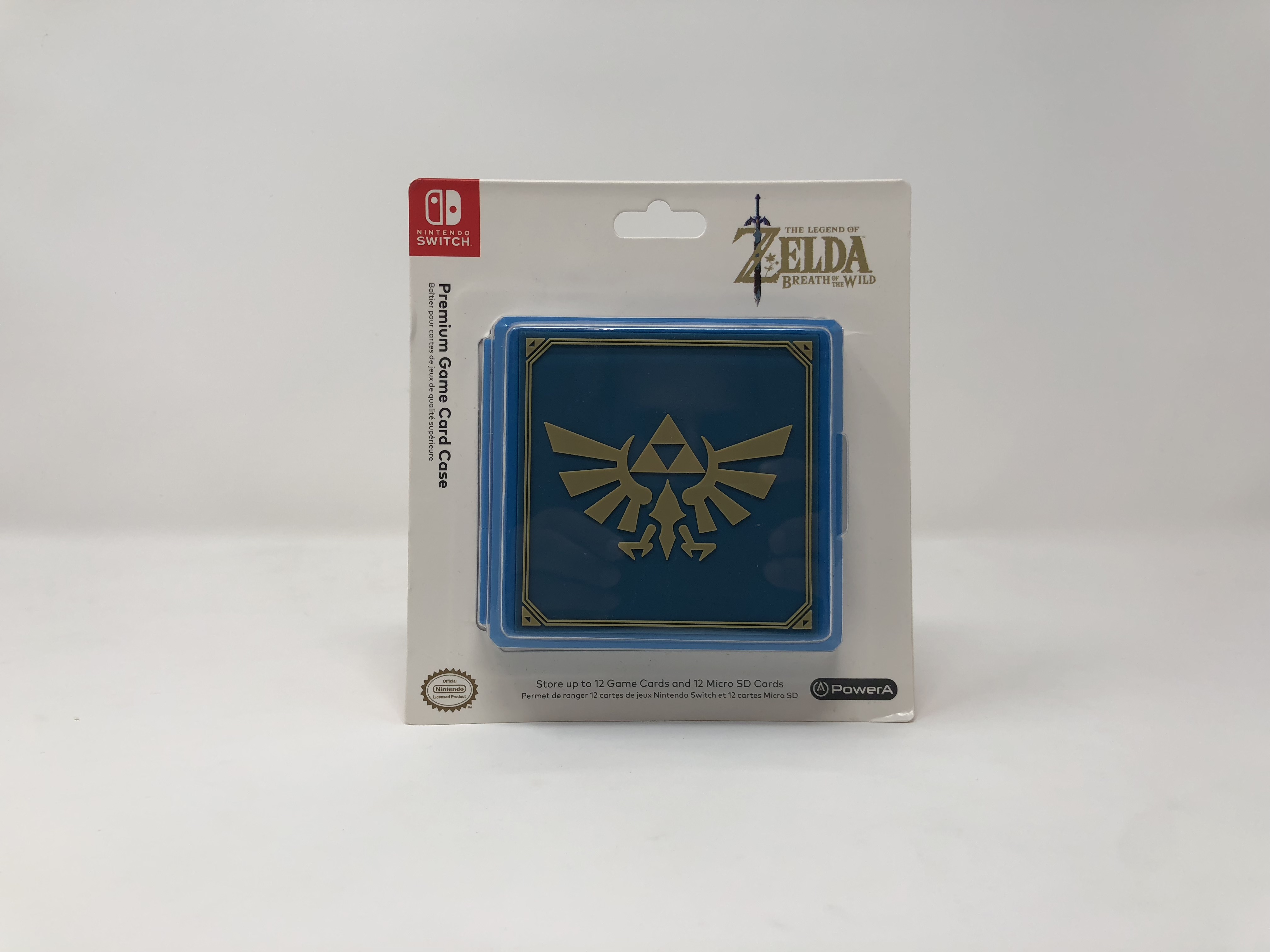 Nintendo Switch Game Card Case Zelda Hylian Crest